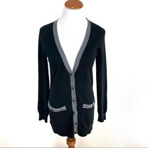 Aritzia Talula Babaton Black V-Neck Long Sleeve Cardigan Women’s Sz‎ Small